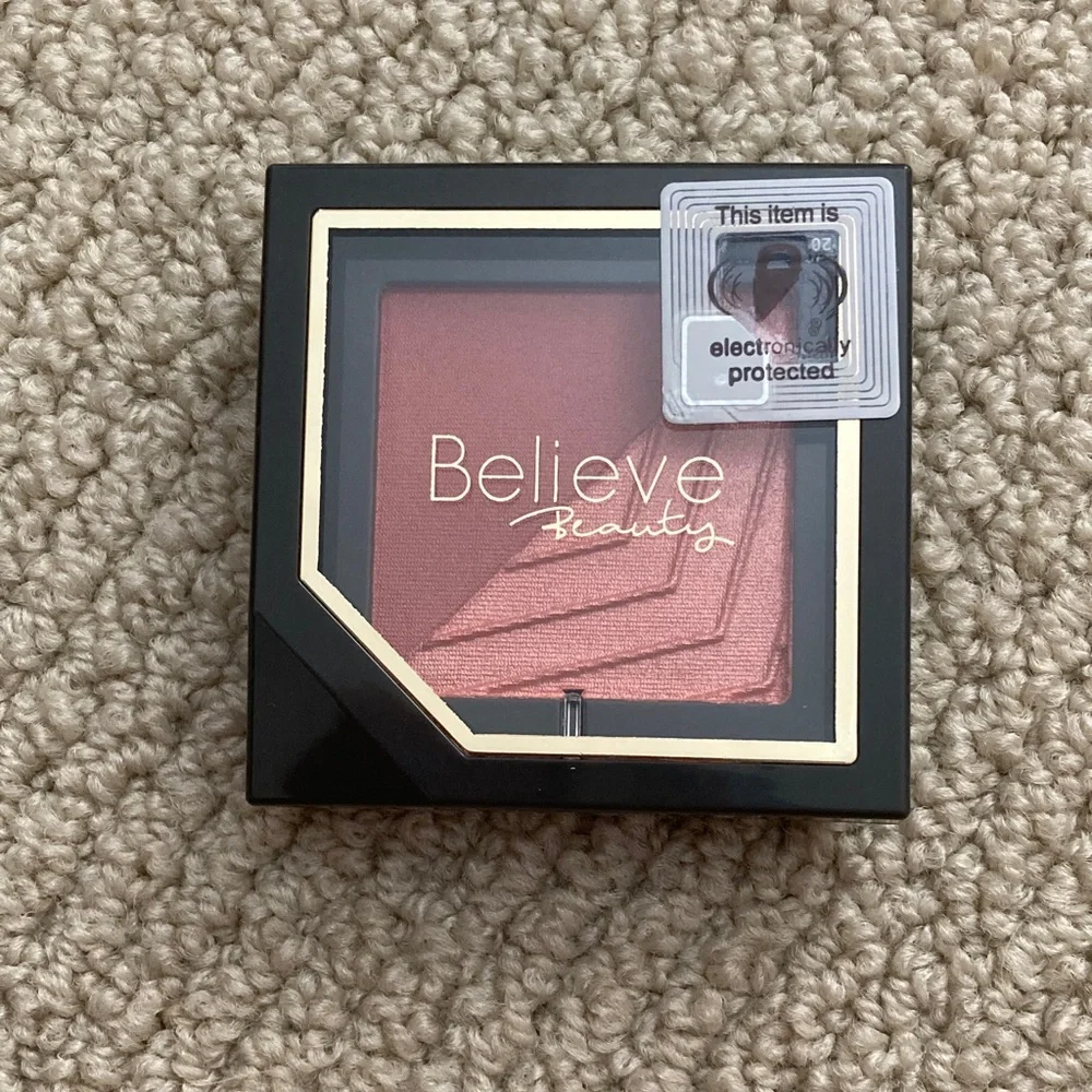 NEW Believe Beauty Blush Duo Amore Major Monochrome Matte & Shimmer 0.14 oz NIB